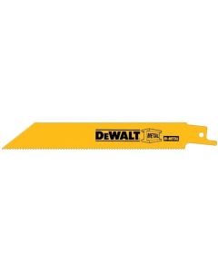 DeWalt 12" 18TPI Straight Back Bi-Metal Reciprocating Blade (5-Pack)