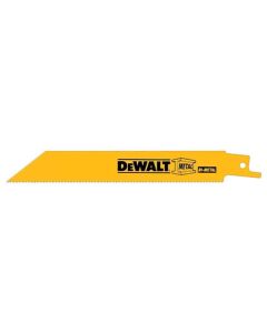 DeWalt 12" 10/14TPI General Purpose Cutting Bi-Metal Reciprocating Saw Blade (5 Pack)