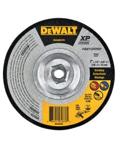 DeWalt 7"x1/4"x5/8"-11 Ceramic Grinding Wheel