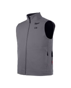 Milwaukee M12 Heated TOUGHSHELL Vest - Gray - Large (Bare Tool)