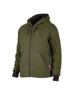 Milwaukee M12 Heated Hoodie - Green - Small (Bare Tool)