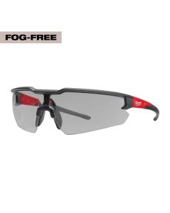 Milwaukee Safety Glasses - Gray Fog-Free Lenses