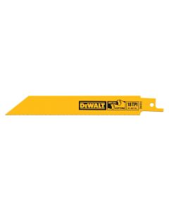 DeWalt 3-1/2" 18TPI Scroll Cutting Bi-Metal Reciprocating Saw Blade (5 Pack)