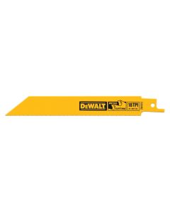 DeWalt 3-1/2" 18TPI Scroll Cutting Bi-Metal Reciprocating Saw Blade (5 Pack)