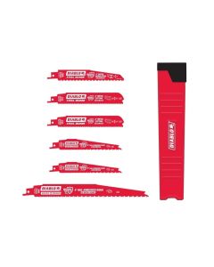 Diablo 6 pc Nail-Embedded Wood and Metal Cutting/Demolition Recip Set