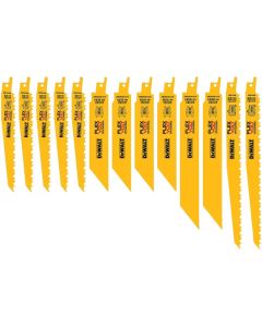 DeWalt 13pc Reciprocating Saw Blade Set