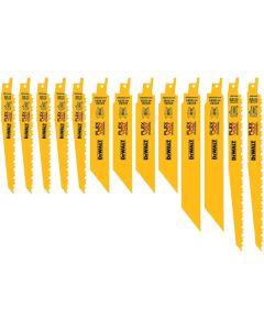 DeWalt 13pc Reciprocating Saw Blade Set