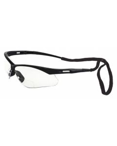 ERB Octane Safety Glasses, Black Frame, Clear 1.5+ Lens
