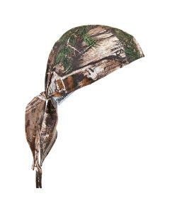 Ergodyne Chill-Its 6615 High-Performance Bandana Do Rag - Terry Cloth Sweatband - Realtree Edge