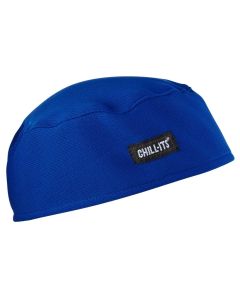 Ergodyne Chill-Its 6630 High-Performance Skull Cap - Terry Cloth Sweatband - Blue