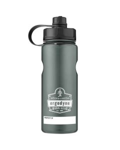 Ergodyne Chill-Its 5151 BPA-Free Water Bottle - 34oz - Black