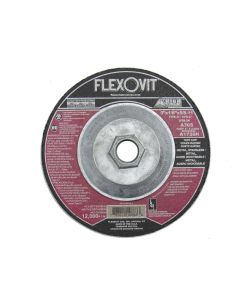 Flexovit 5"x1/8"x5/8"-11 A30S Type 27 Cutoff Wheel