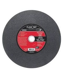 Flexovit 14"x1/8"x1" A30PB Type 1 High Speed Cutoff Wheel