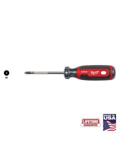 Milwaukee #1 Phillips 3" Cushion Grip Screwdriver