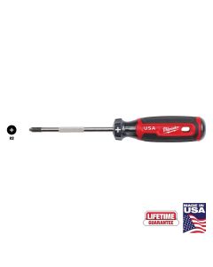 Milwaukee #2 Phillips 4" Cushion Grip Screwdriver