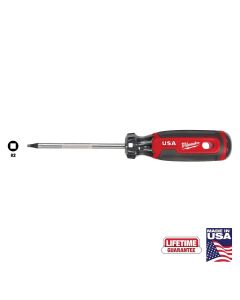 Milwaukee #2 Square 4" Cushion Grip Screwdriver