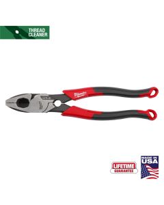 Milwaukee 9" Lineman's Comfort Grip Pliers w/ Thread Cleaner