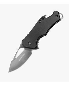 Sarge Fuse Pocket Knife & Bottle Opener - Black