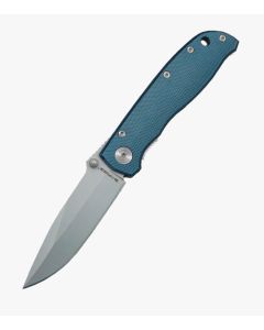 Sarge Diamond Line Lock Folding Pocket Knife - Blue