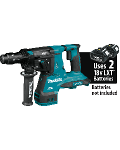 Makita 36V (18V X2) LXT® Brushless 1‑1/8" AVT® Rotary Hammer, accepts SDS‑PLUS bits, AFT®, AWS® Capable, Tool Only