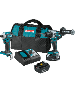 Makita 18V LXT® 6.0Ah Lithium‑Ion Brushless Cordless 2‑Pc. Combo Kit 
