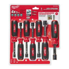 Milwaukee 7 PC Magnetic HollowCore™ SAE Nut Driver Set