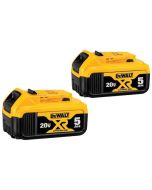 DeWalt 20V MAX XR 5Ah Battery (2pk)